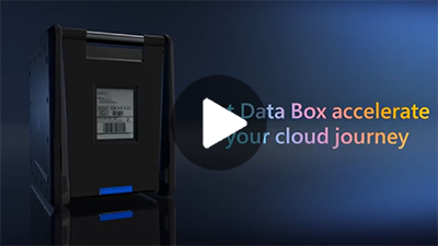 Vídeo de demostración de 2 minutos que presenta Azure Data Box: haga clic para reproducirlo.