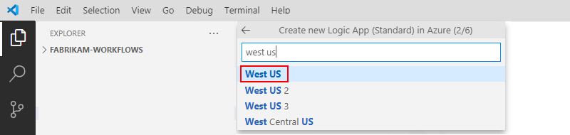 Captura de pantalla que muestra la solicitud para seleccionar una ubicación de implementación con regiones de Azure y ubicación personalizada para implementaciones de Azure Arc.
