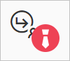 Captura de pantalla que muestra el icono de la cuenta de administrador.