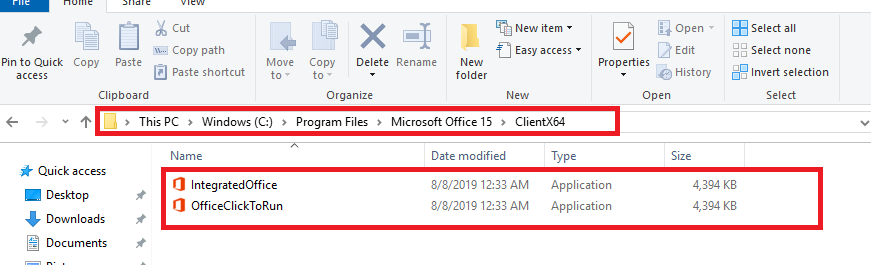 Haga clic en Ejecutar archivos del iniciador de instalación.