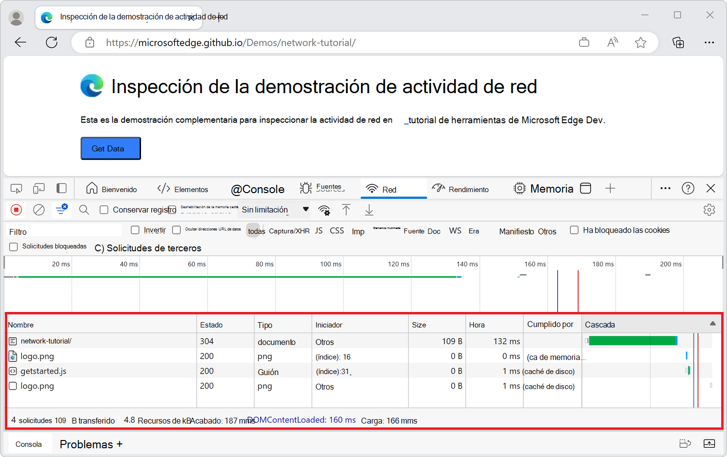 Registro de red