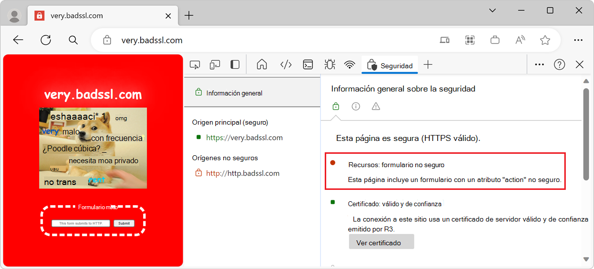 Contenido mixto