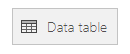 Agregue un control Tabla de datos a una pantalla.