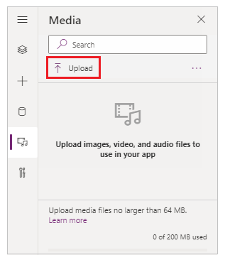 Subir archivos multimedia.