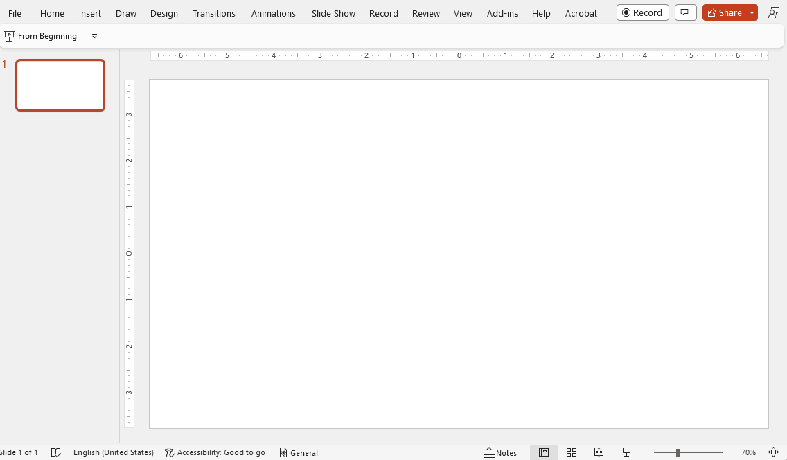 Captura de pantalla del complemento de Power&nbsp;BI en PowerPoint.
