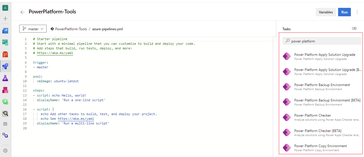 Obtén Microsoft&nbsp;Power&nbsp;Platform Build Tools